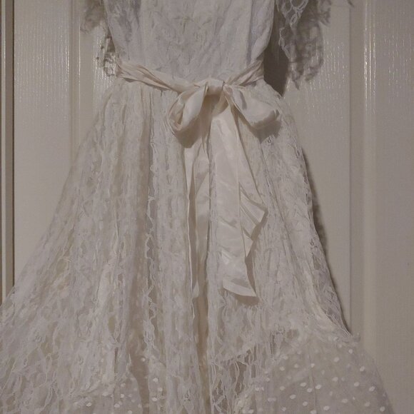 Steppin Out Vintage Lace Cottage Milkmaid Fairy Cosplay Victorian Prairie 5 - Picture 14 of 16